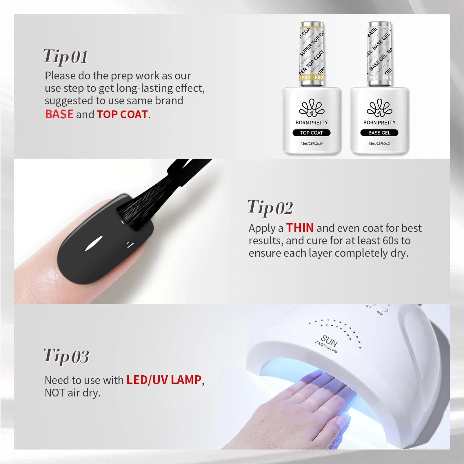 6 Colors Gel Polish Set S09 Steel Symphony 7ml - Image 8