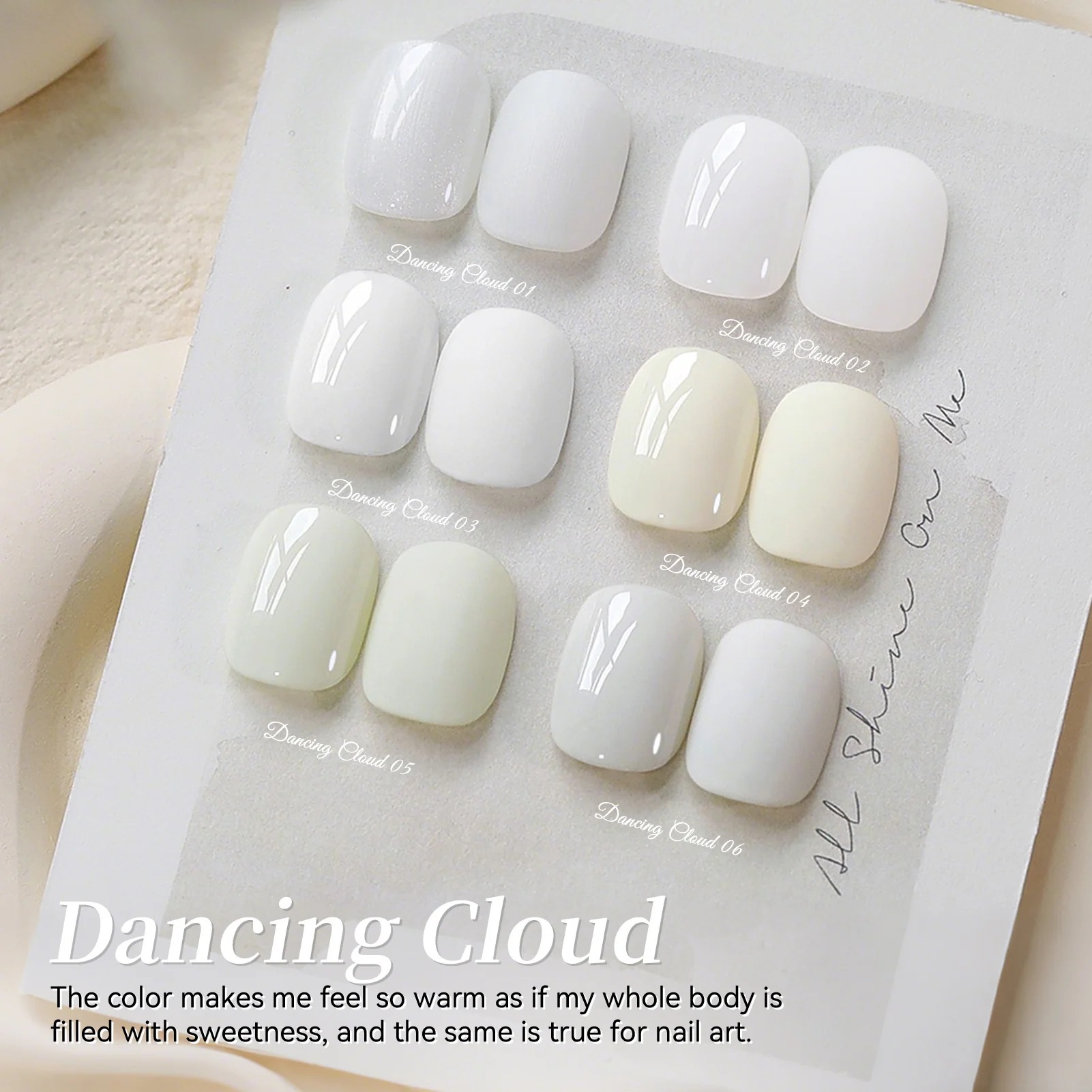 6 Colors Gel Set S51 Dancing Cloud 7ml - Image 6