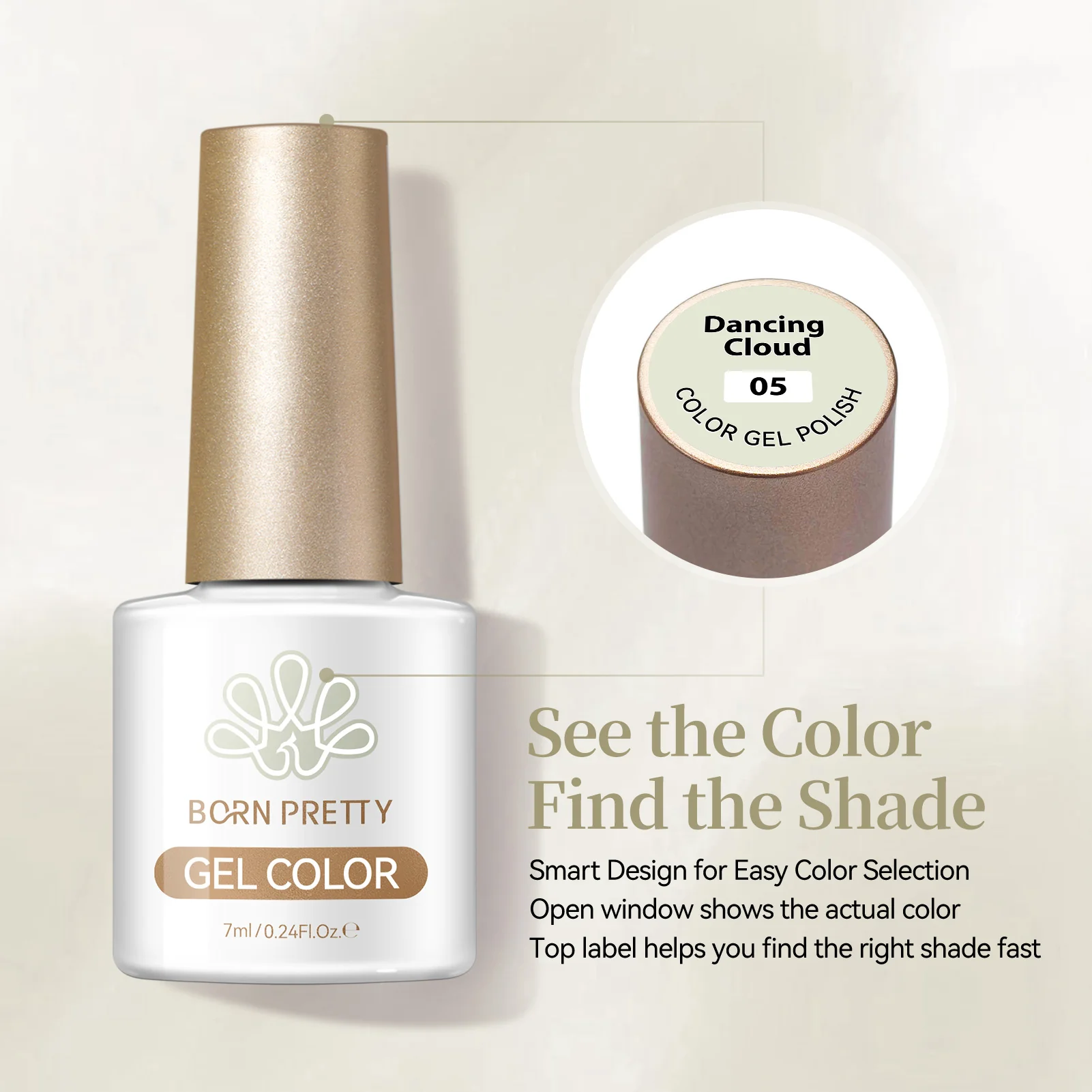 6 Colors Gel Set S51 Dancing Cloud 7ml - Image 8