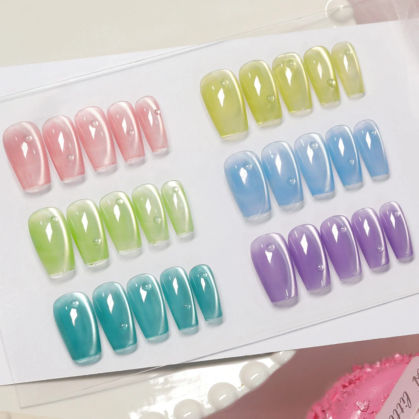 6 Colors Glass Cat Magnetic Gel M06 Freedom Land 7ml - Image 5