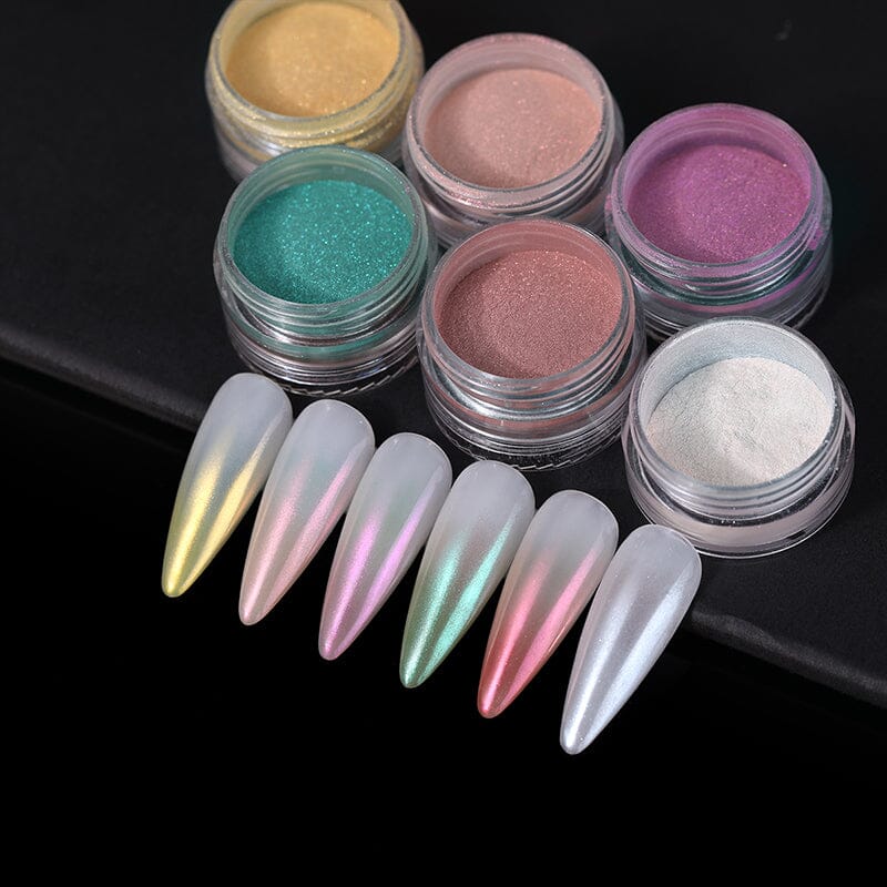 6 Colors Gradient Pearlescent Powder - Image 2