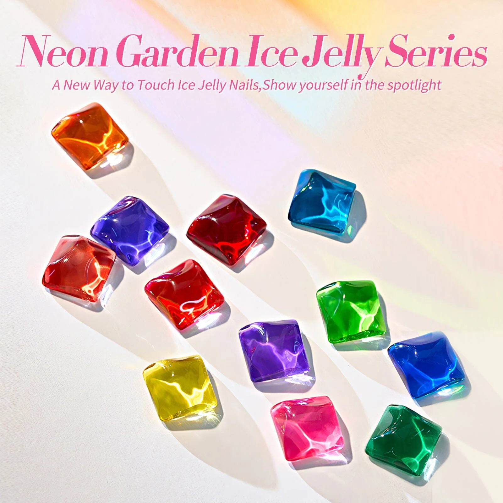 6 Colors Jelly Gel J29 Neon Garden 7ml - Image 8