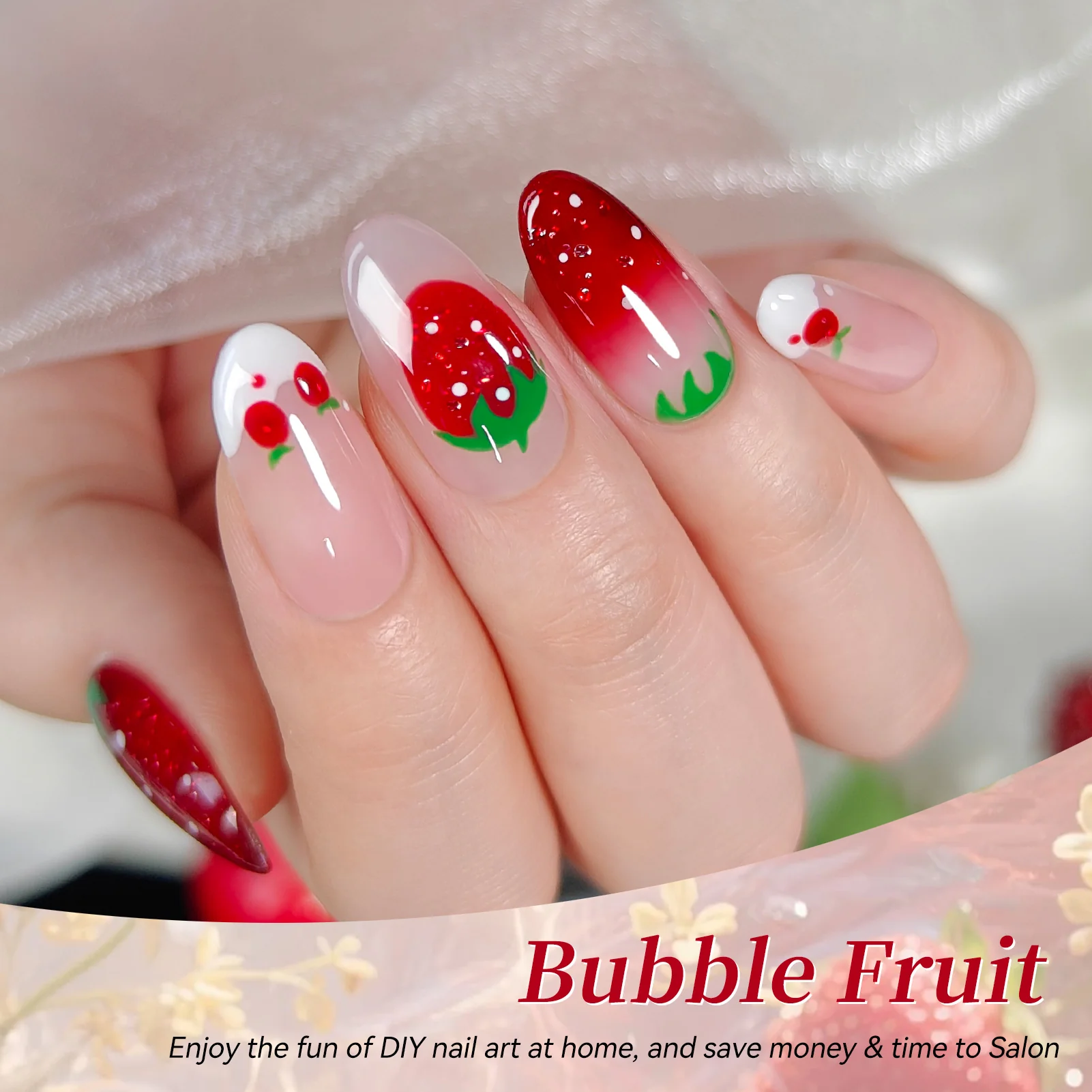 6 Colors Jelly Gel J58 Bubble Fruit 7ml - Image 4