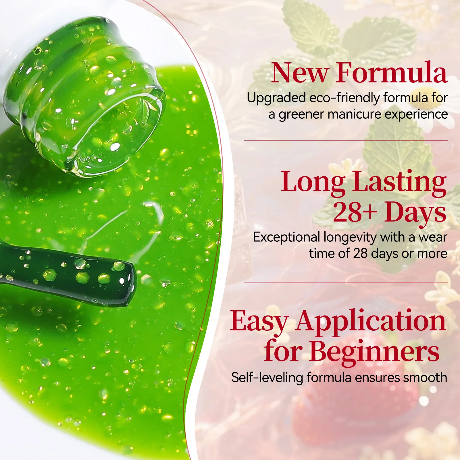 6 Colors Jelly Gel J58 Bubble Fruit 7ml - Image 7