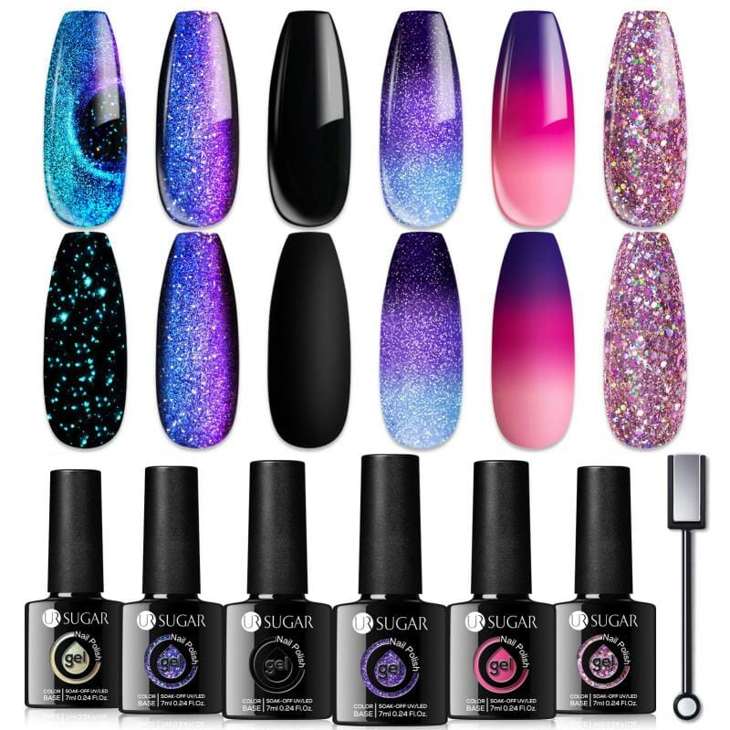 6 Colors Mixed Set Milky Mystery 7ml