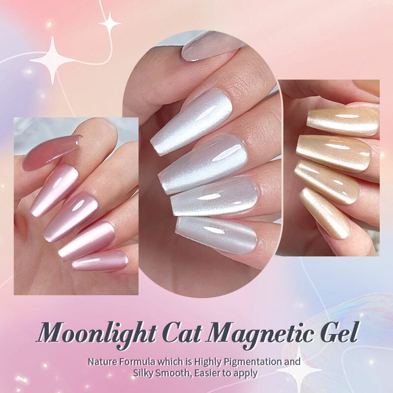 6 Colors Moonlight Cat Magnetic Gel Polish Set 10ml - Image 3