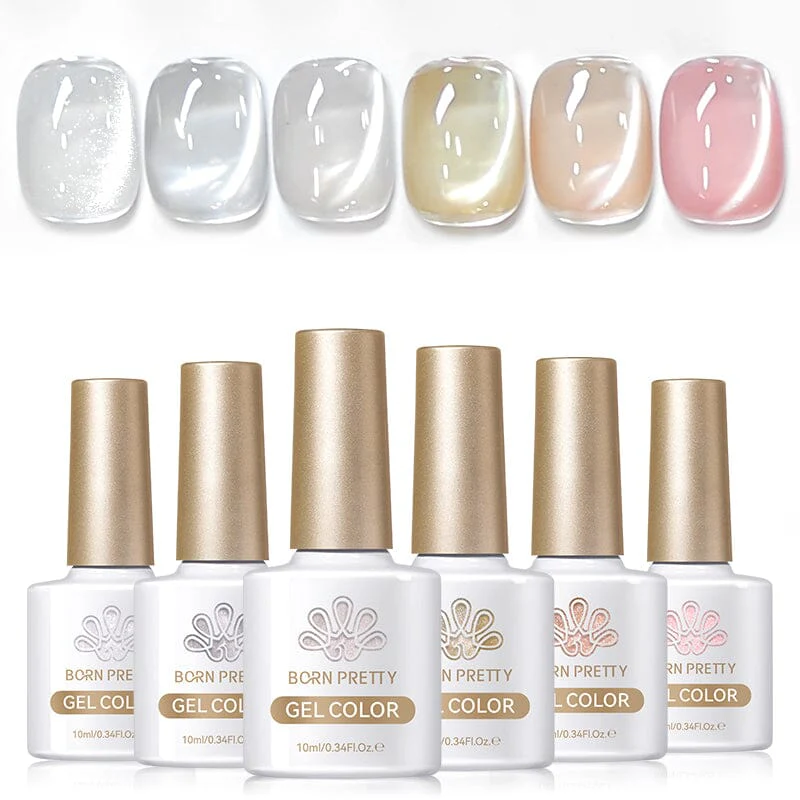 6 Colors Water Light Cat Magnetic Gel First Love 10ml