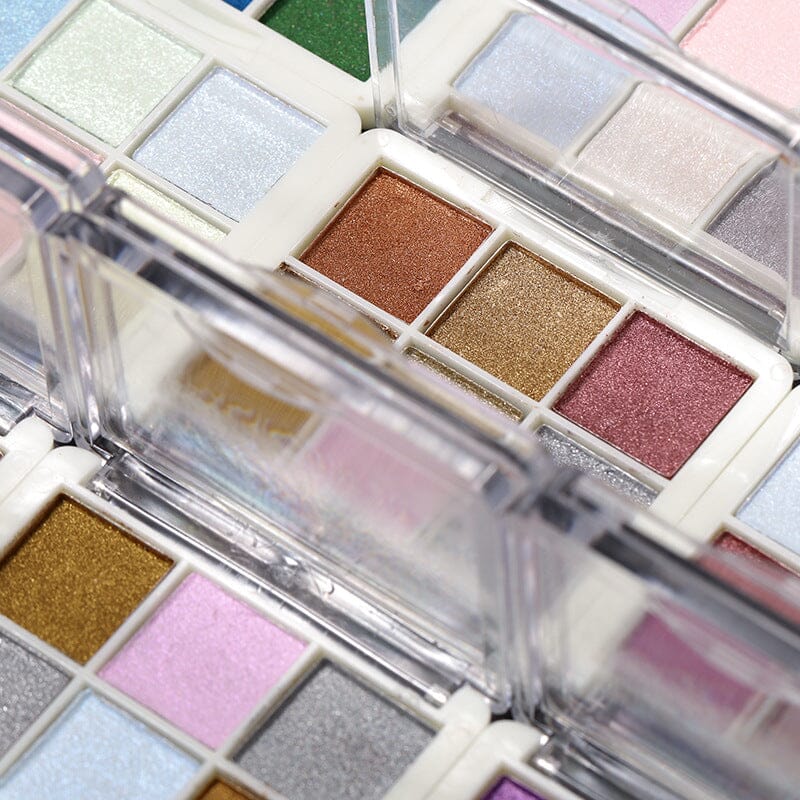 6 Grids Solid Metallic Mirror Chrome Nail Powder - Image 6