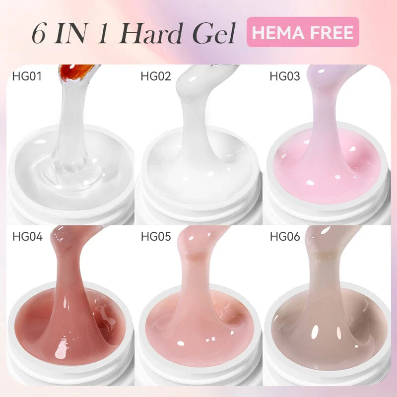 6 in 1 Hard Gel 8ml - Image 10