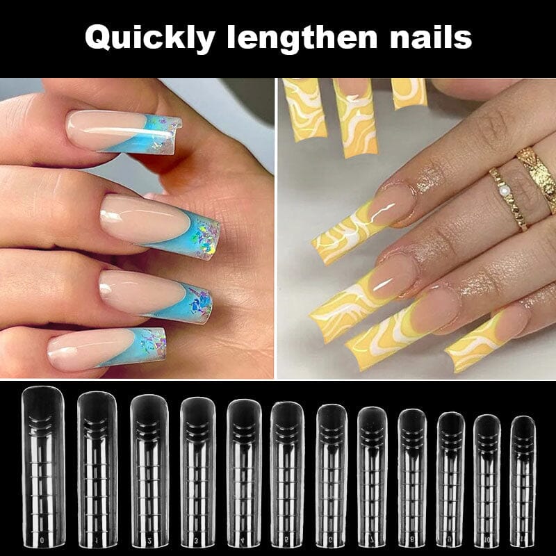 60pcs #05 Extension Gel Mold Tips - Image 3