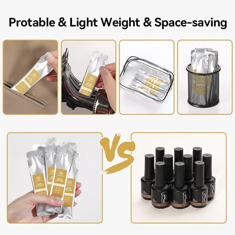 3pcs Super Top Coat 15ml (Bag) - Image 7