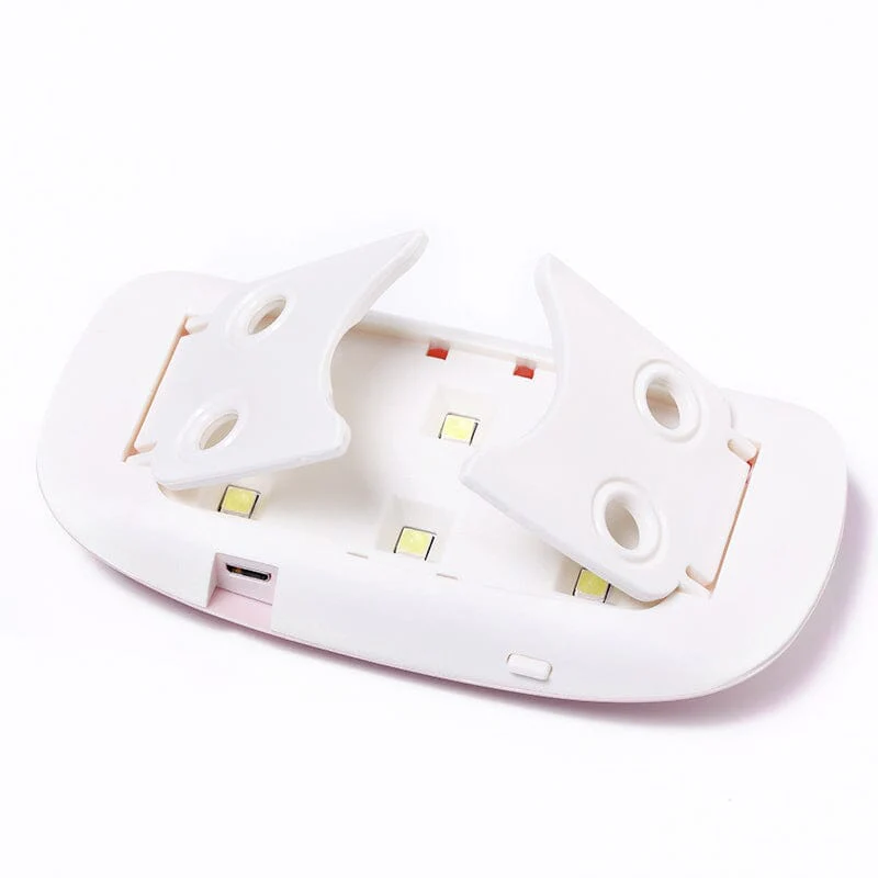 6W Mini UV LED Nail Lamp Pink - Image 12