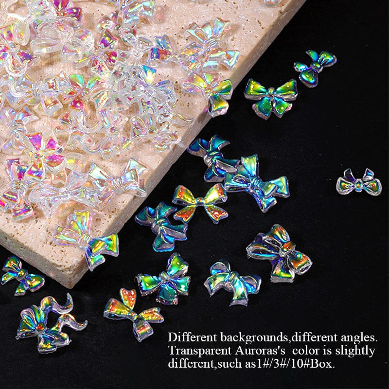 7 Grids 3D Decorations Bowknot Butterfly #01 - Image 15