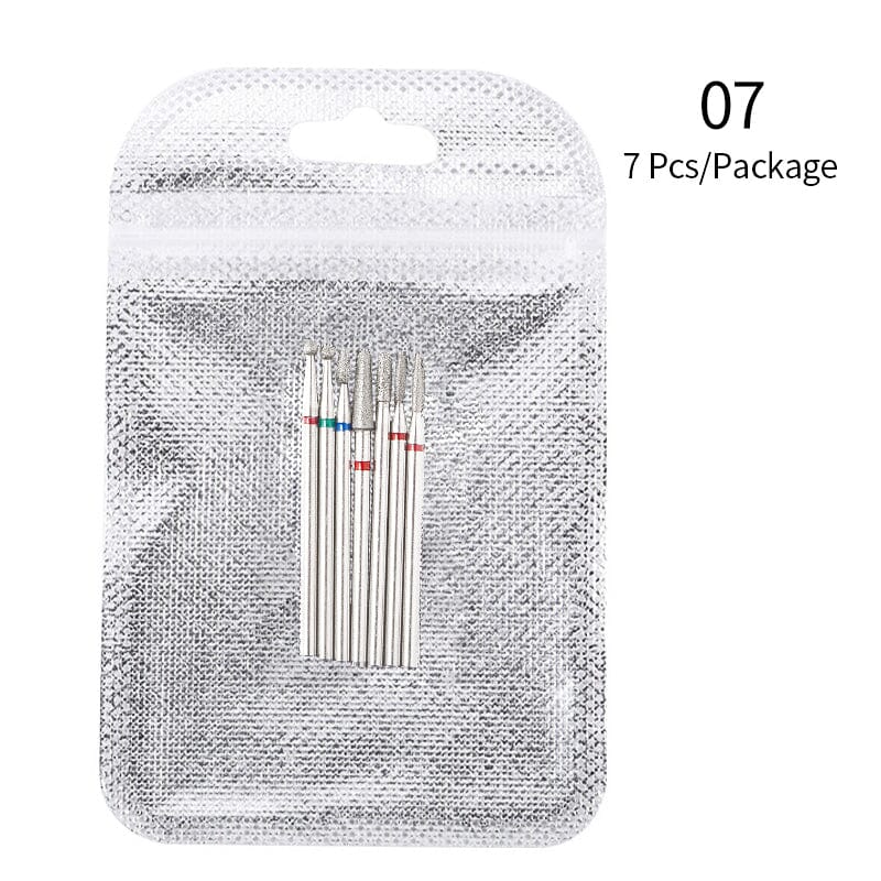 7pcs Nail Drill Bits Set #07 - Image 5