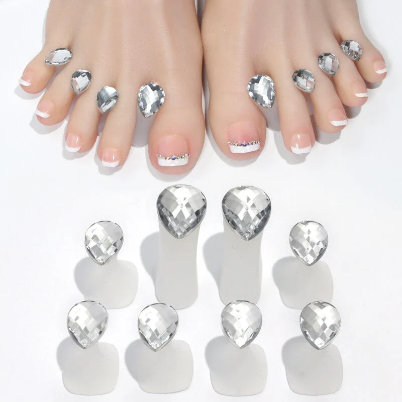 8pcs Silicone Toe Separators #06