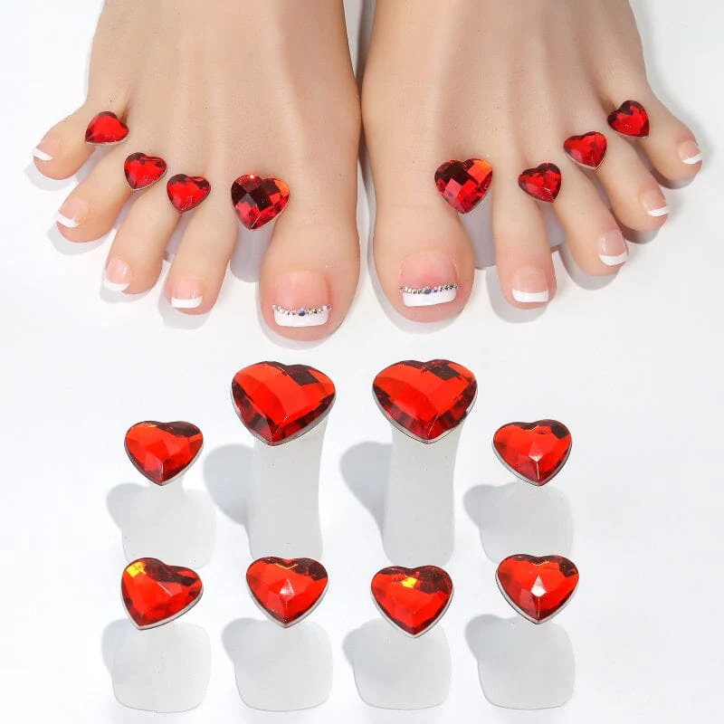 8pcs Silicone Toe Separators #10