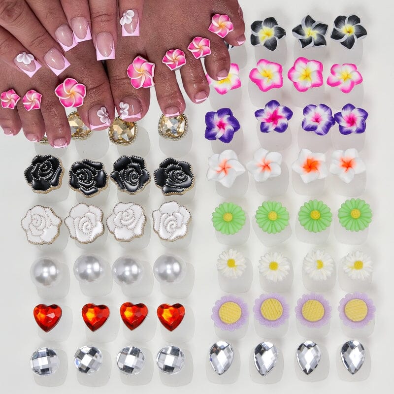 8pcs Silicone Toe Separators #01 - Image 3