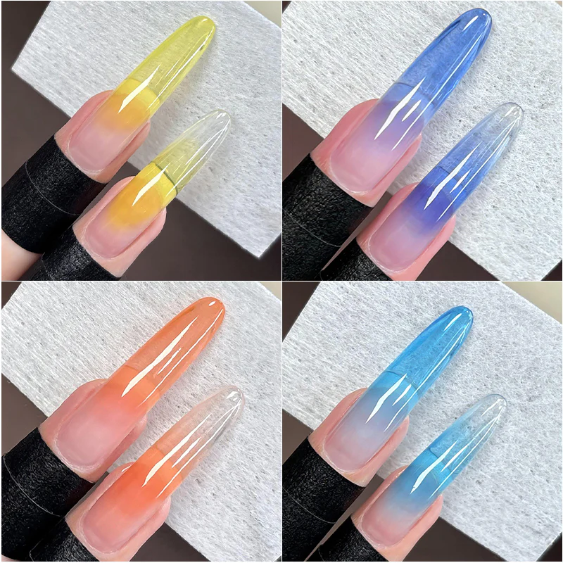 9 Colors 4 in 1 Pat Painting Gel Amber Sheen - Image 3