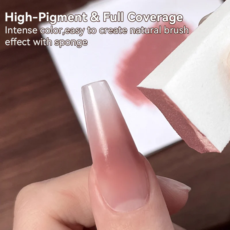 9 Colors 4 in 1 Pat Painting Gel Amber Sheen - Image 4