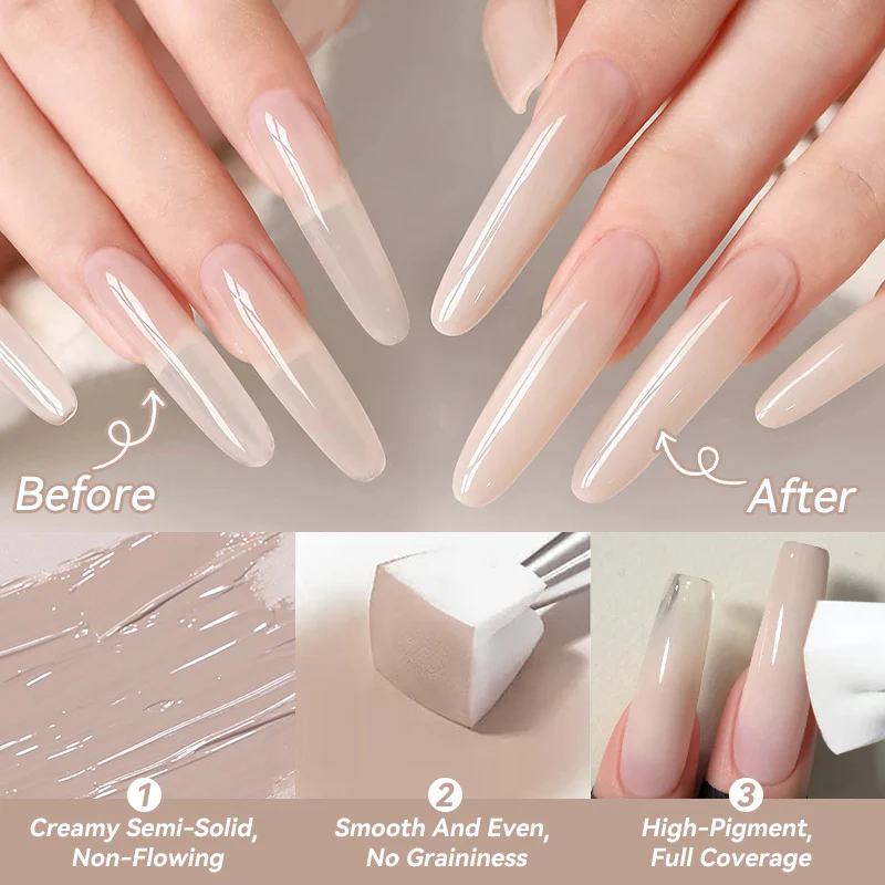9 Colors 4 in 1 Pat Painting Gel Dust Isle - Image 7