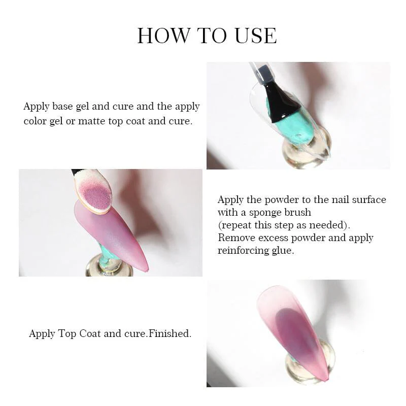 9 Grids Solid Ombre Nail Powder - Image 10