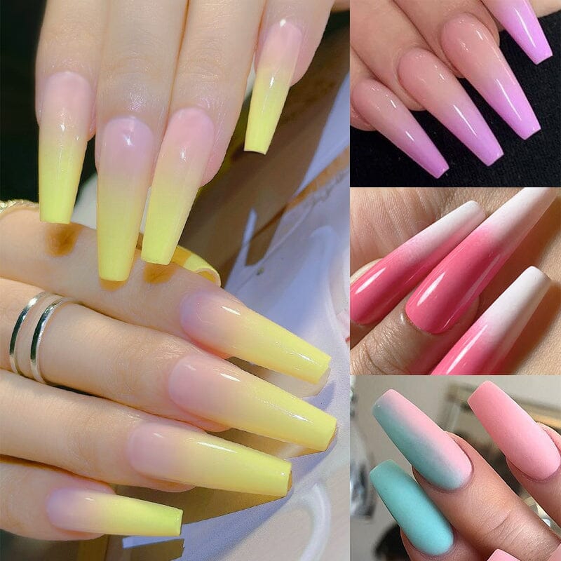 9 Grids Solid Ombre Nail Powder - Image 2