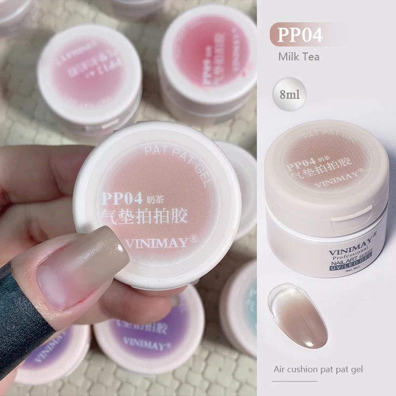 Air Cushion Pat Pat Gel PP04 Milk Tea 8ml