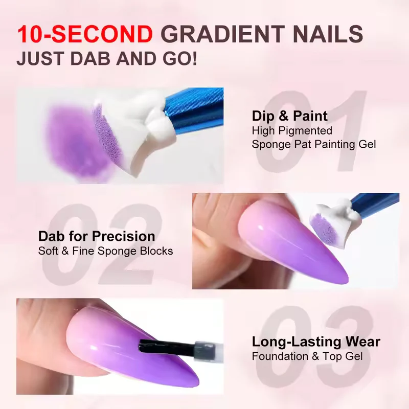 Air Cushion Pat Pat Gel PP02 Taro 8ml - Image 12
