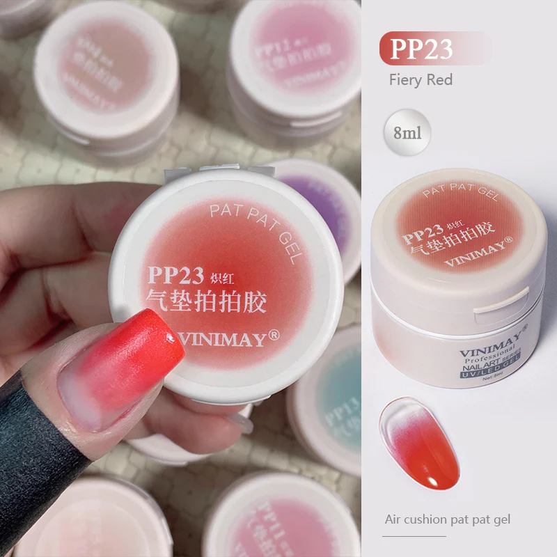 Air Cushion Pat Pat Gel PP23 Fiery Red 8ml
