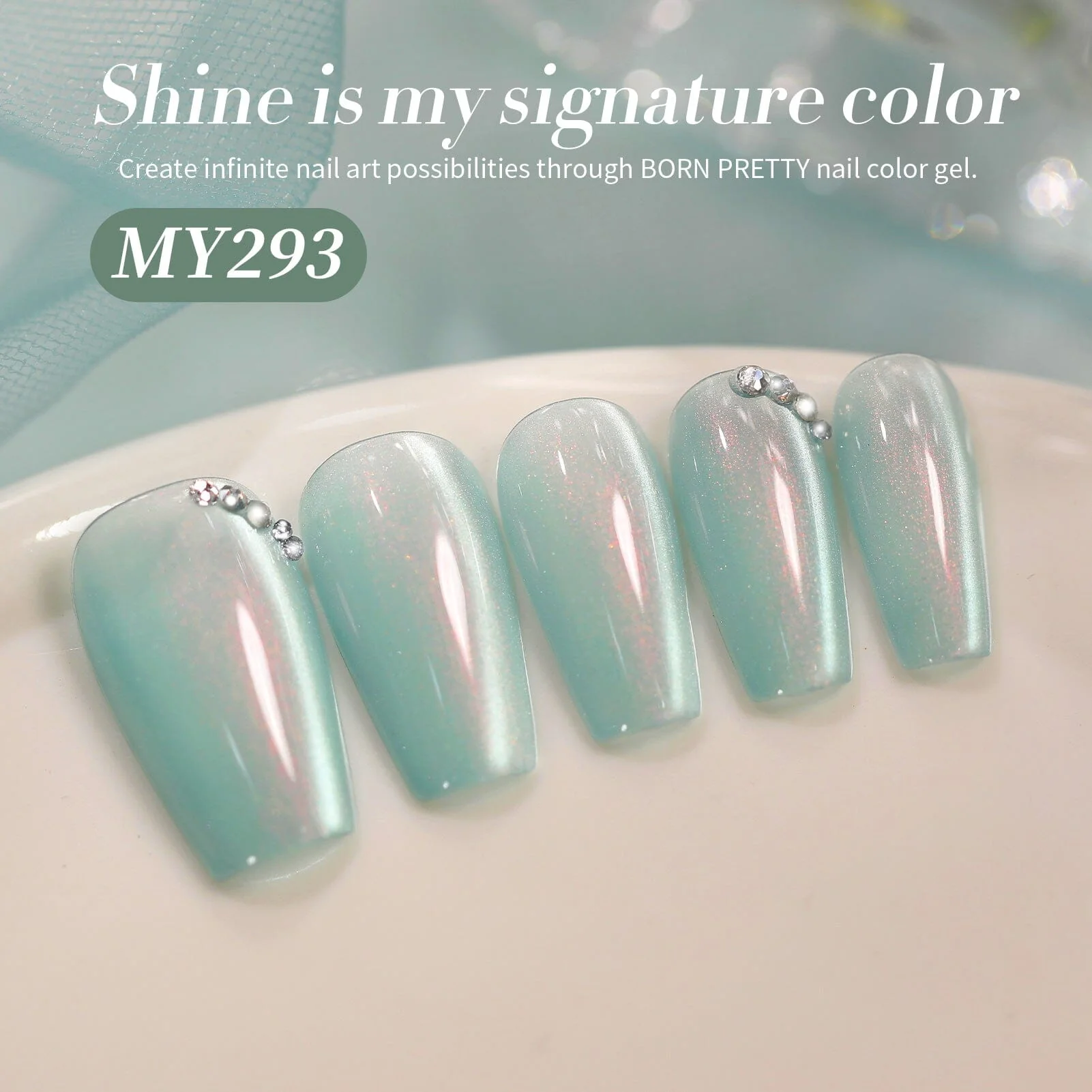 Auroras Cat Magnetic Gel MY293 Tuberose 15ml - Image 4