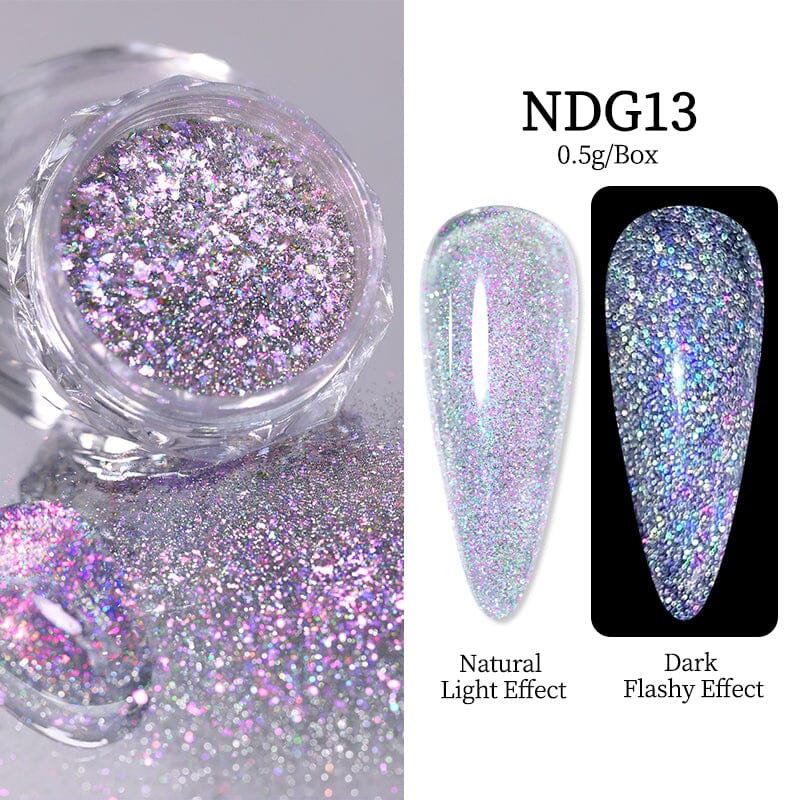 Auroras Reflective Giltter Nails Powder - Image 12