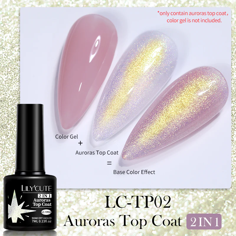 Auroras Top Coat LC-TP02 7ml - Image 2