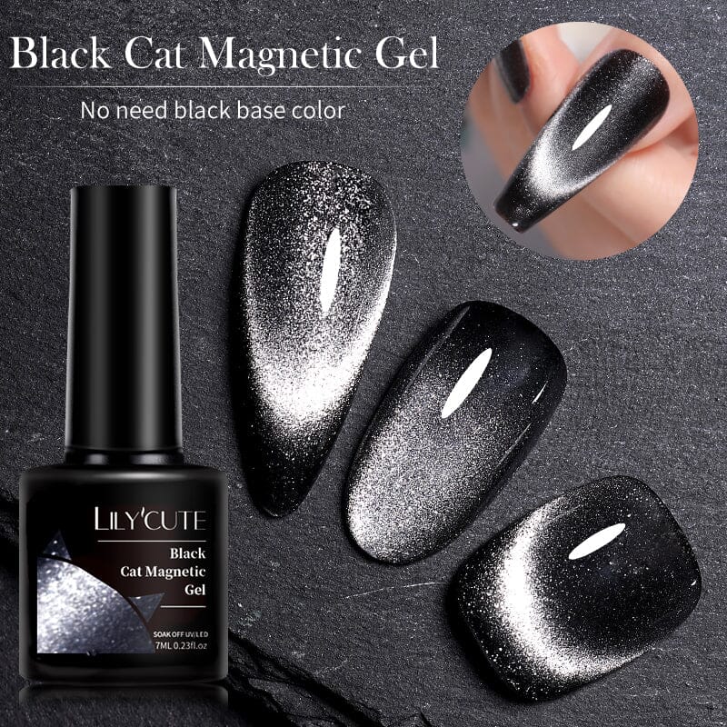 Black Cat Magnetic Gel Polish 7ml - Image 6