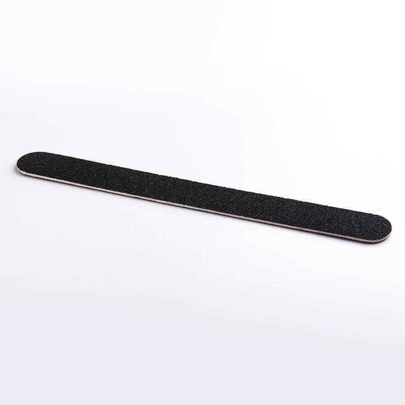Black Straight Nail File 180/180 - Image 3
