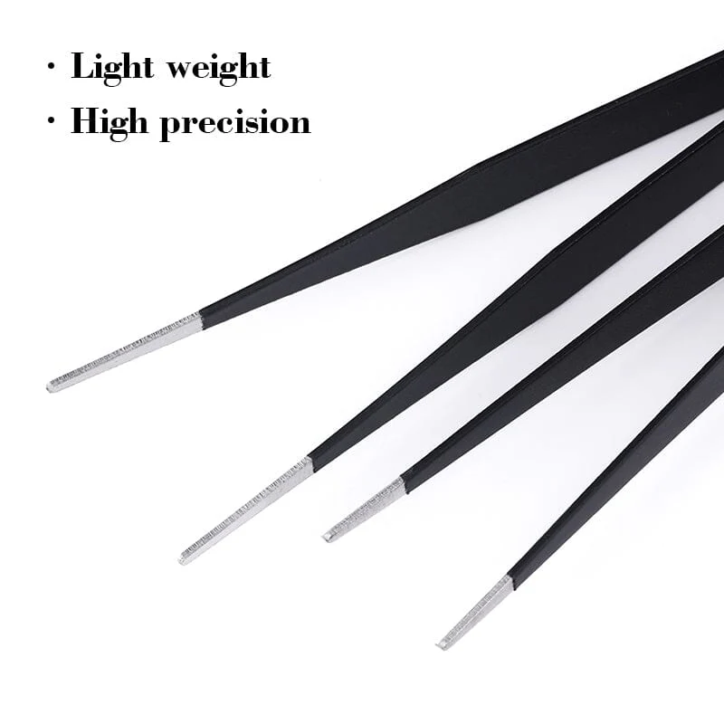 Black Straight Nail Tweezers - Image 11