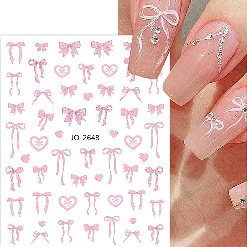 Bowknot 3D Nail Sticker JO-2647 - Image 7