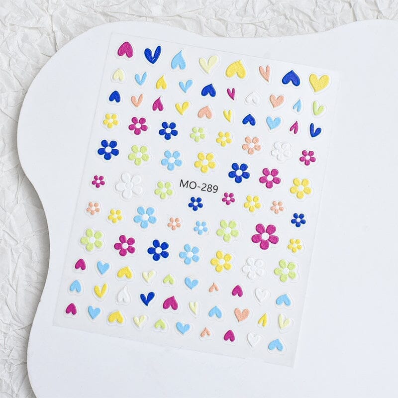 Bowknot 3D Nail Sticker MO-314 - Image 10