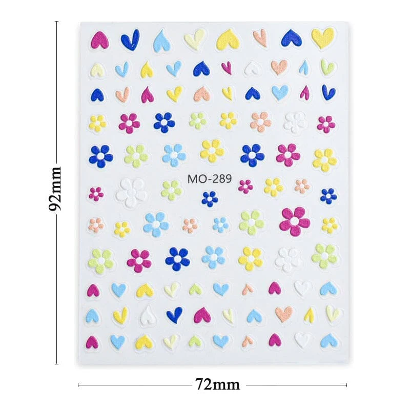 Bowknot 3D Nail Sticker MO-314 - Image 6