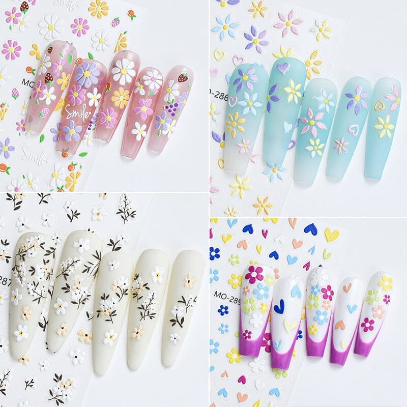 Bowknot 3D Nail Sticker MO-314 - Image 7