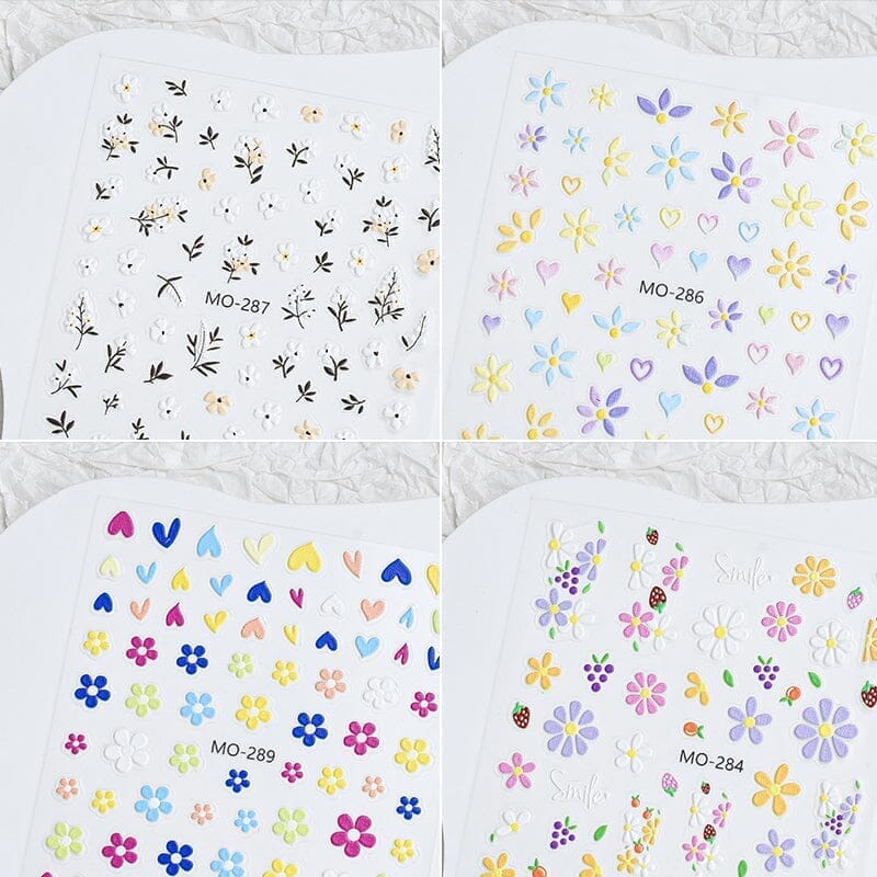 Bowknot 3D Nail Sticker MO-314 - Image 9
