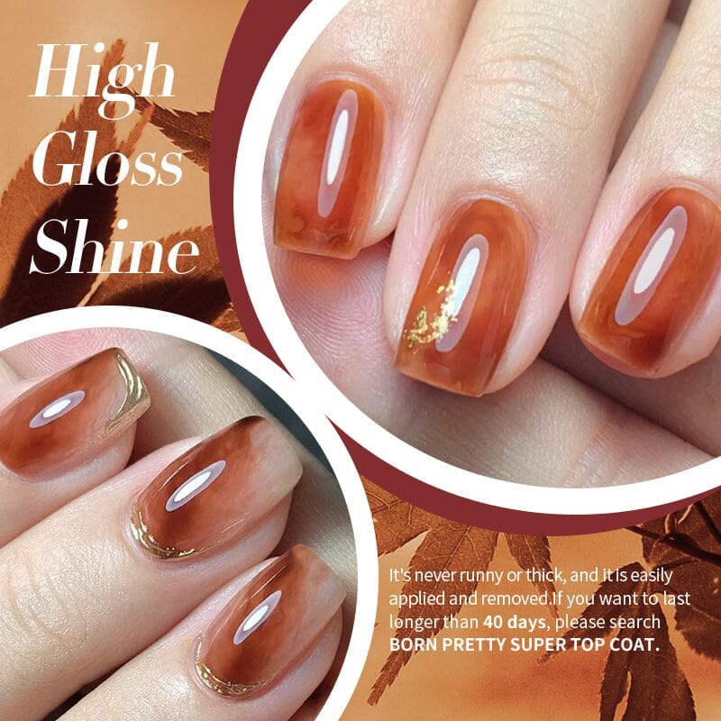 Brown Jelly Gel Polish JN87 10ml - Image 3