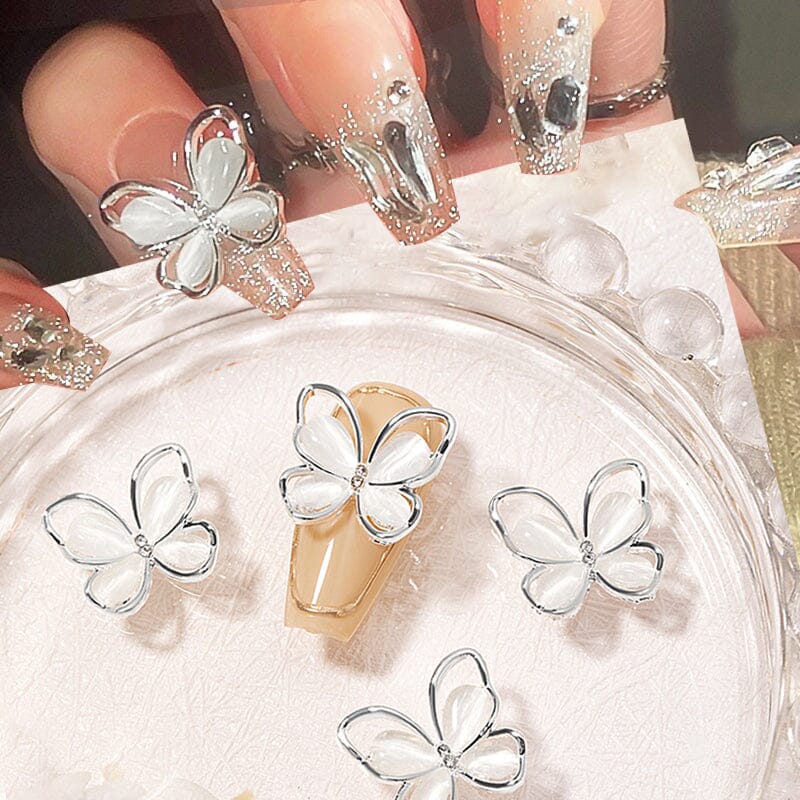Butterfly Opal Alloy Nail Decoration 02 - Image 2