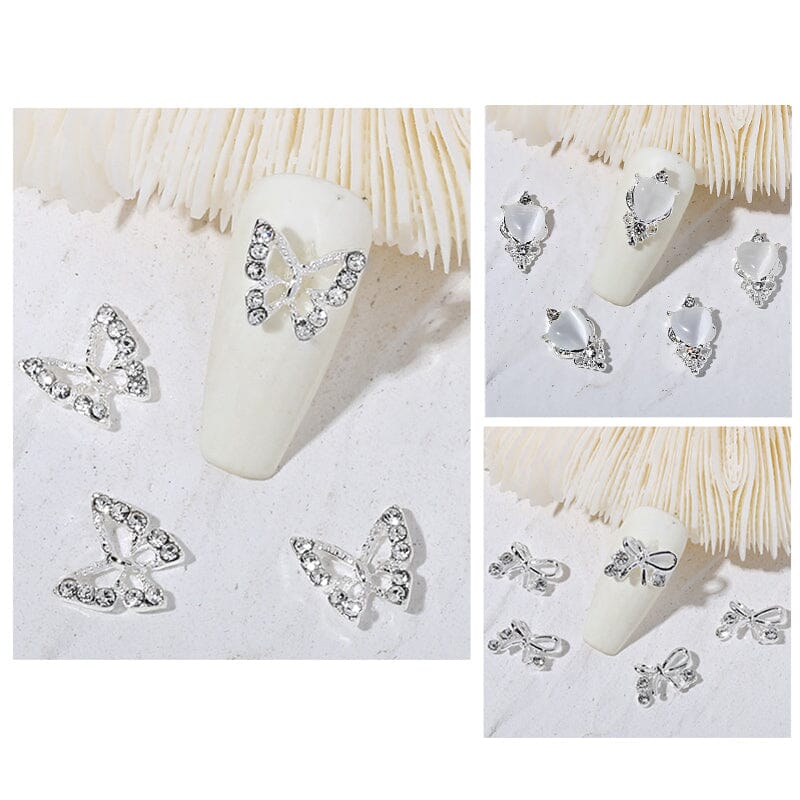 Butterfly Rhinestone Nail Decoration 09 - Image 5