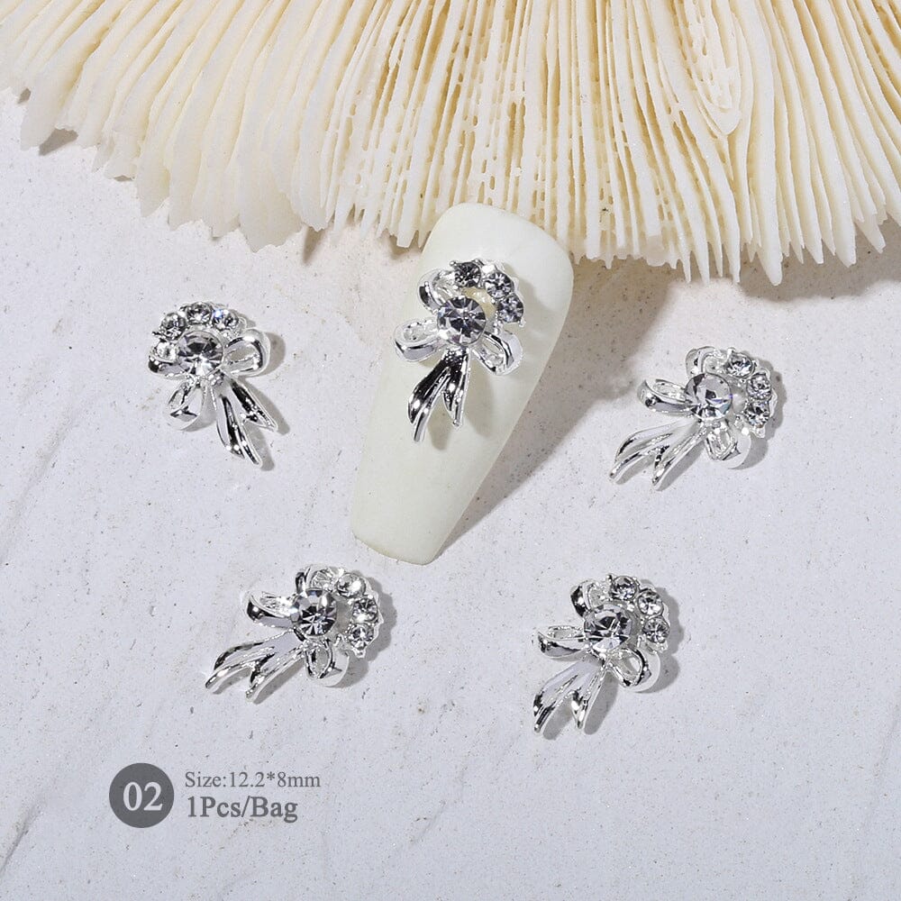 Butterfly Rhinestone Nail Decoration - Image 13