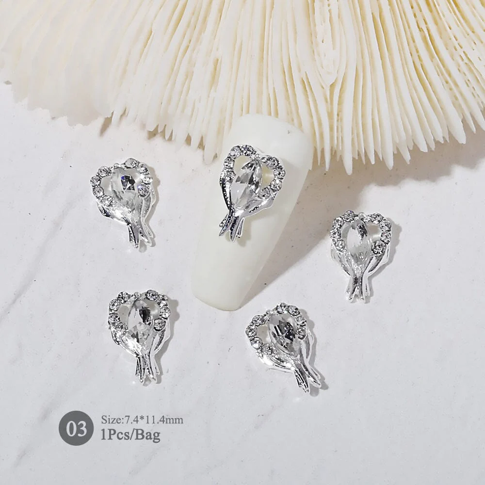 Butterfly Rhinestone Nail Decoration - Image 14