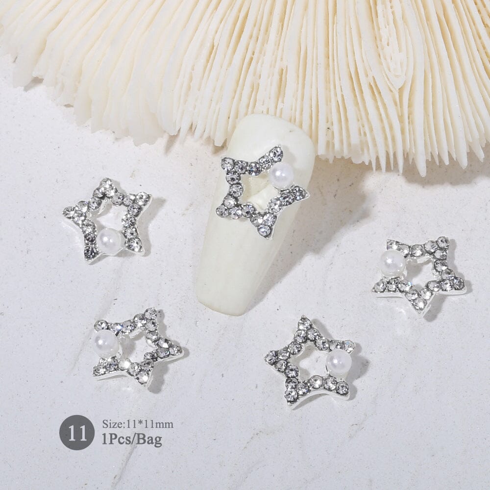 Butterfly Rhinestone Nail Decoration - Image 22