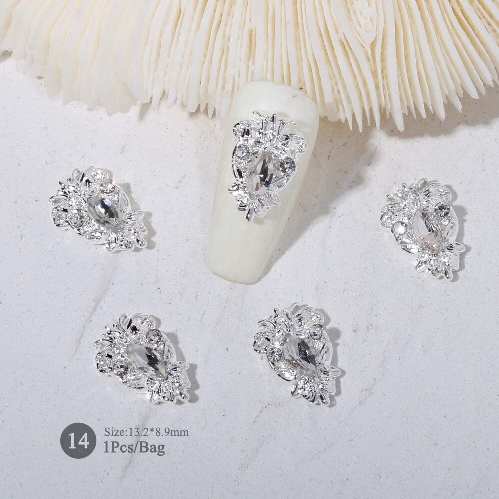 Butterfly Rhinestone Nail Decoration - Image 25