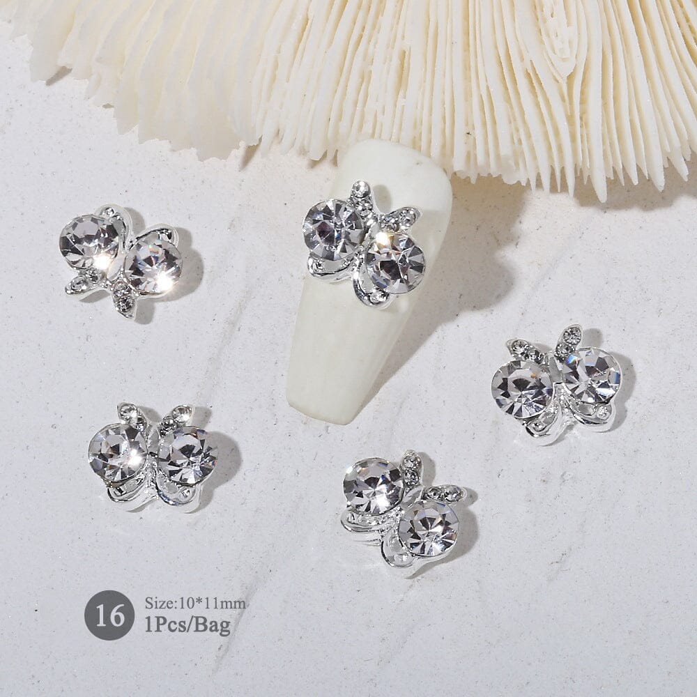 Butterfly Rhinestone Nail Decoration - Image 27