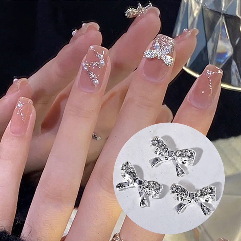 Butterfly Rhinestone Nail Decoration - Image 3