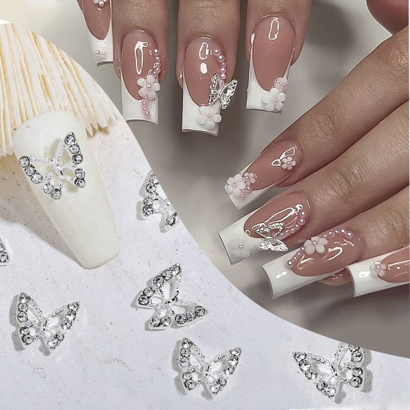 Butterfly Rhinestone Nail Decoration - Image 4